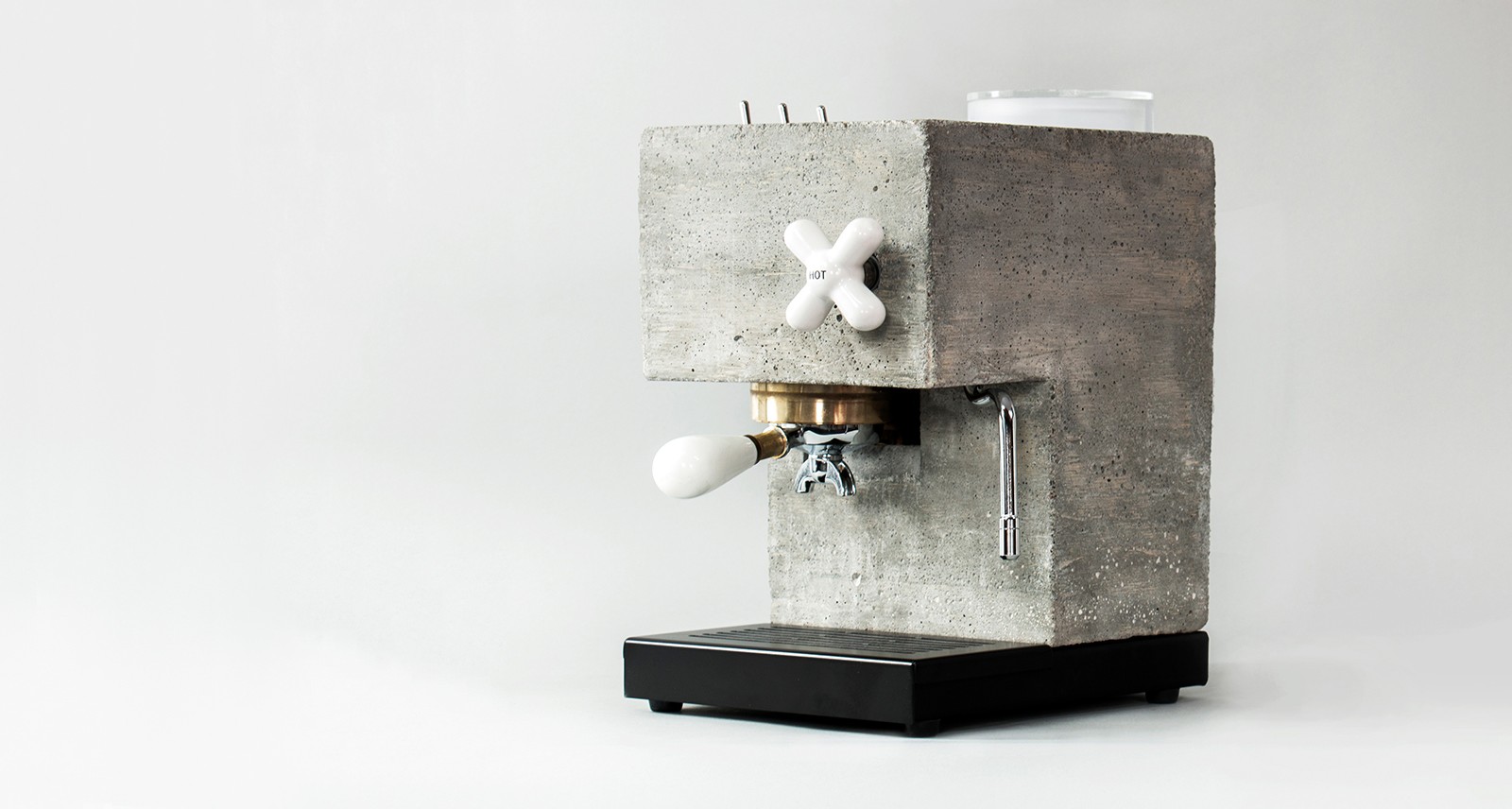 هذه الآلة الخرسانية لصنع القهوة شديدة الصلابة