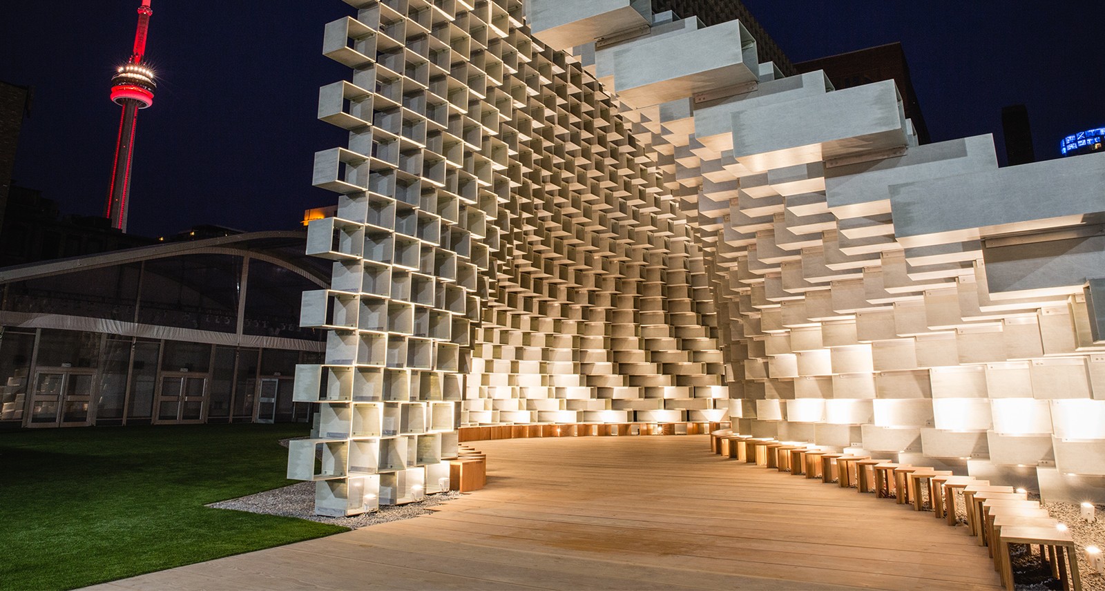 Architect Bjarke Ingels Unveils A Zipper-Like Pavilion in Toronto