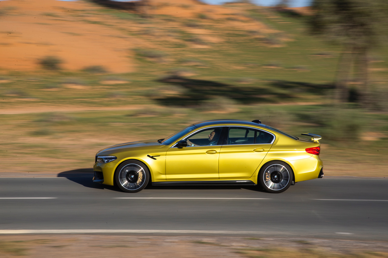 The New BMW M5 Competition Can Take You to the Desert, But Is Built for the Racetrack