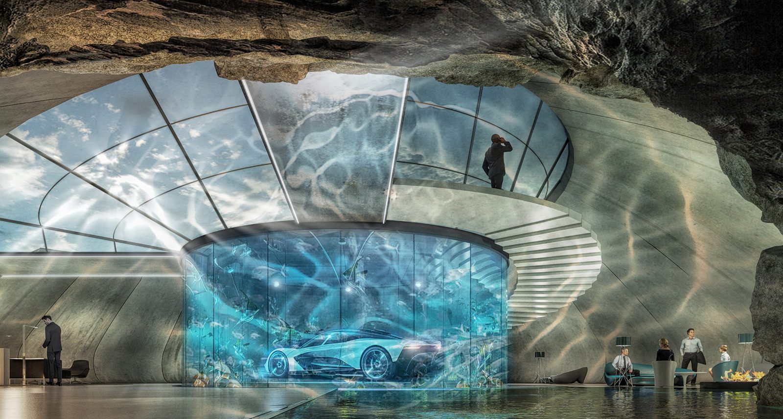 Aston Martin Will Build a Lair for Your Car to Make Your Wildest Supervillain Dreams Come True