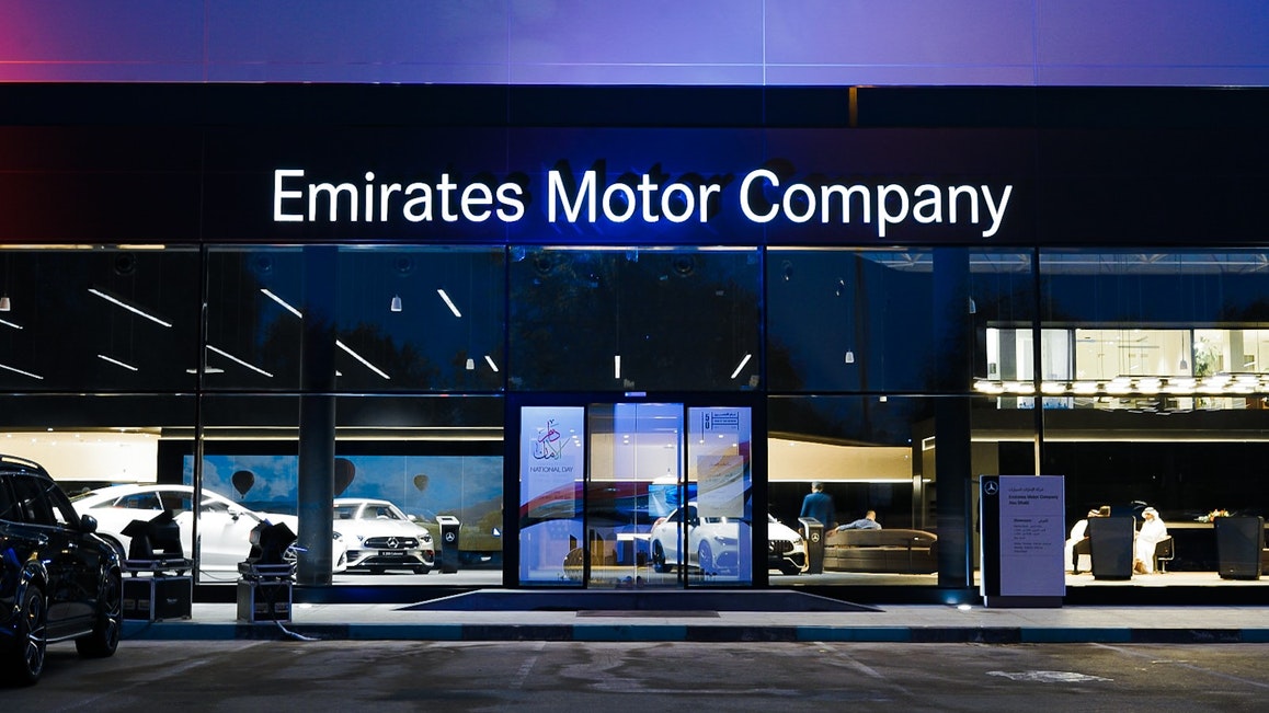 MERCEDES-BENZ OVERHAULS THIS ABU DHABI OUTLET