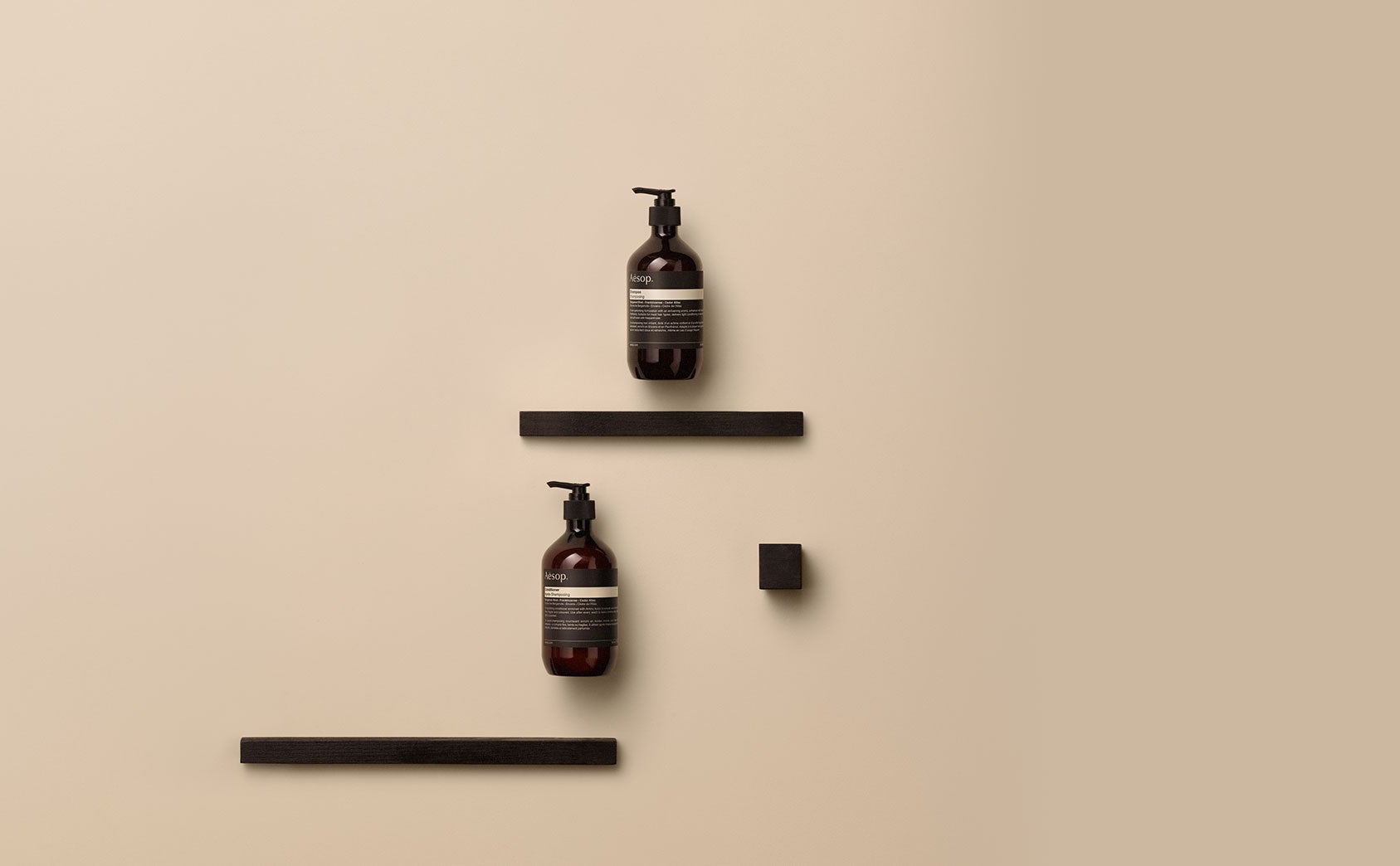 Aesop’s Shampoo And Conditioner a Staple Pair That Offers Gentle, Unfaltering Efficiency.