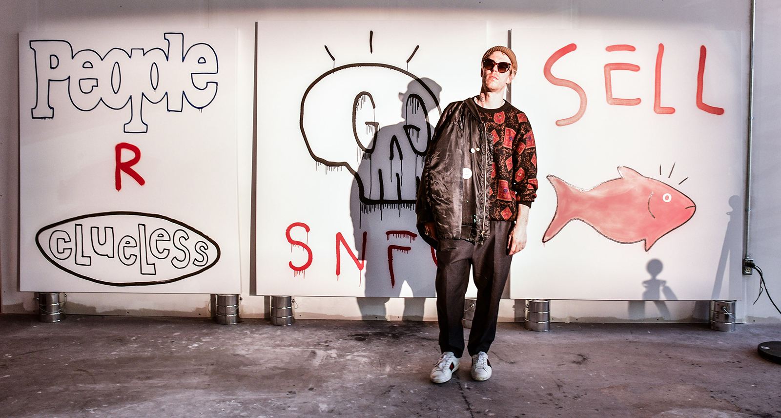 Grafitti Artist GucciGhost Talks Growing up in Canada and Collaborating With Saks