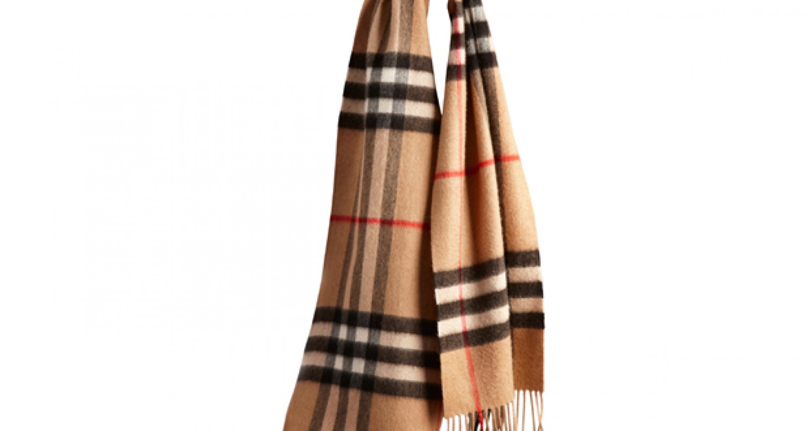 Personalize Burberry Heritage scarves with a bespoke monogram